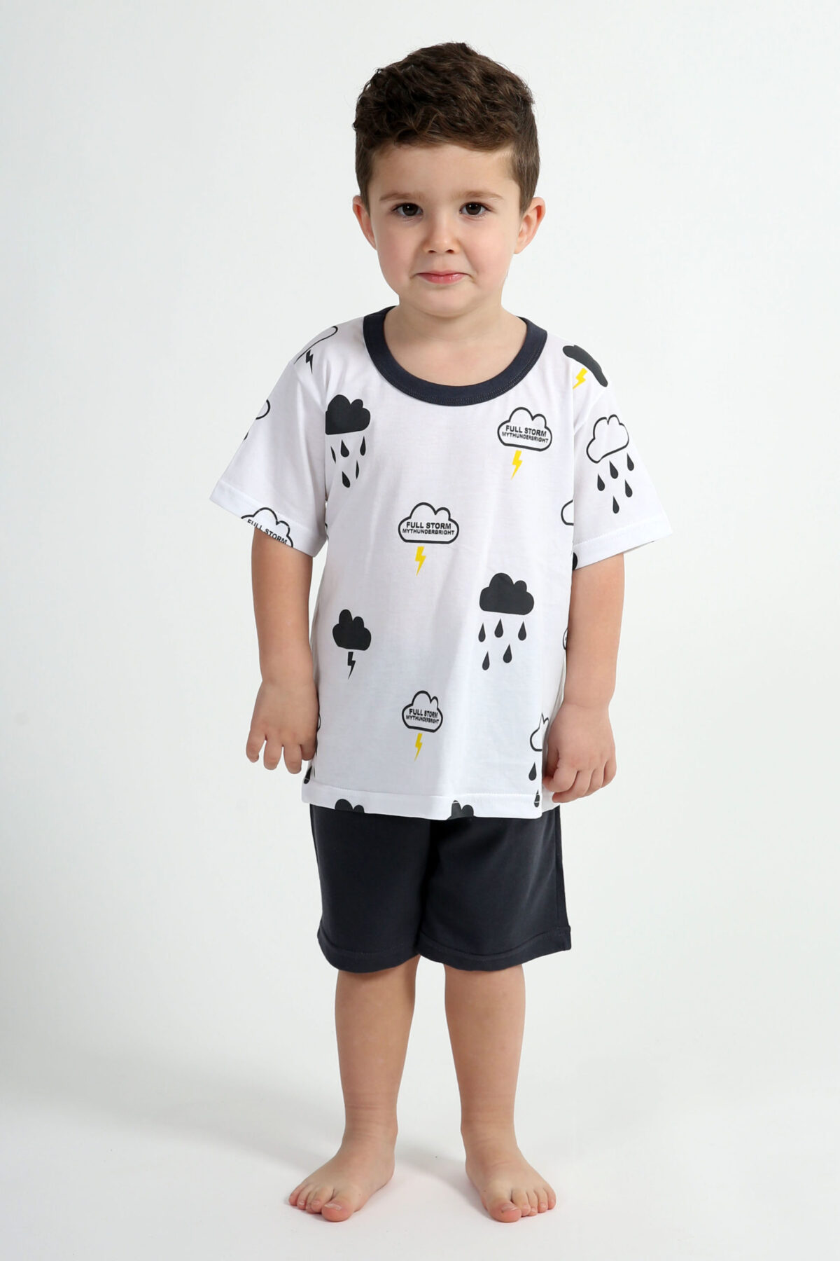 Παιδική Πιτζάμα Καλοκαιρινή Clouds - Image 1