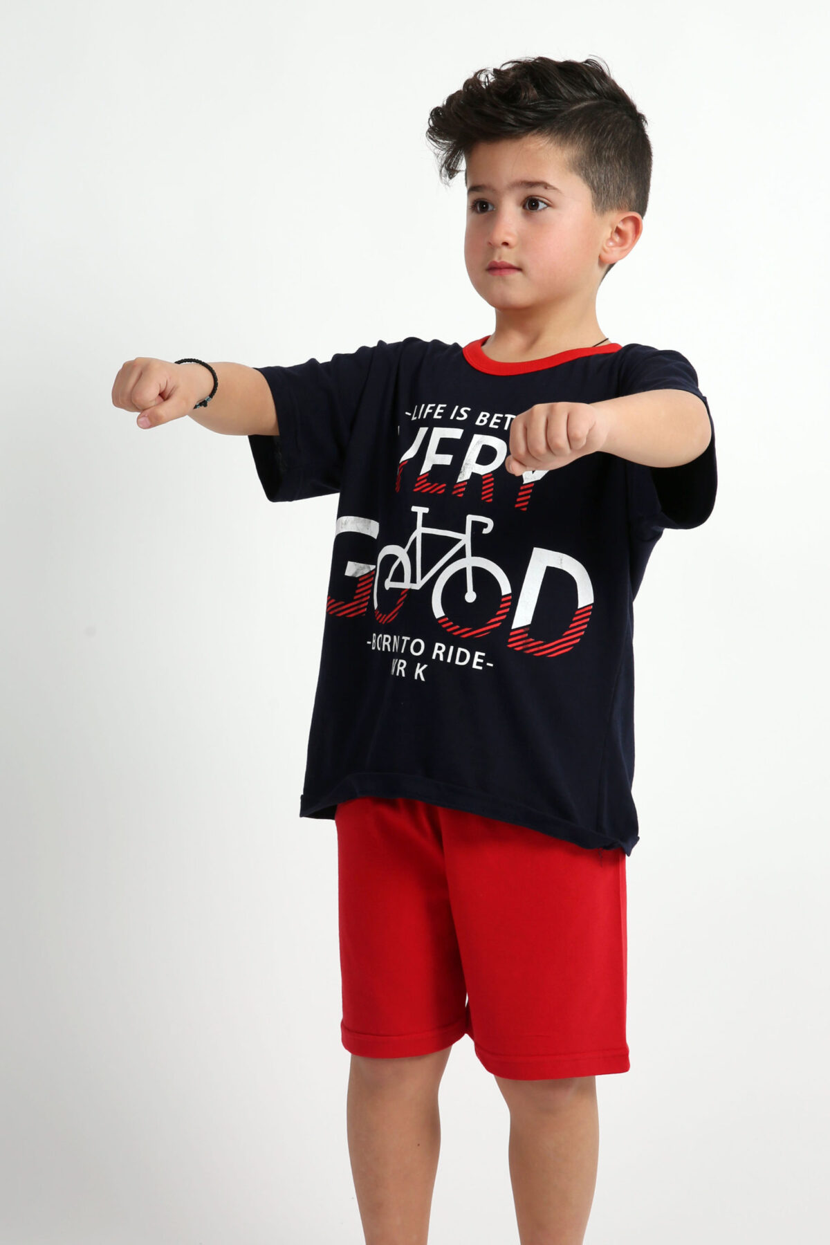 Παιδική Πιτζάμα Καλοκαιρινή Bike - Image 3