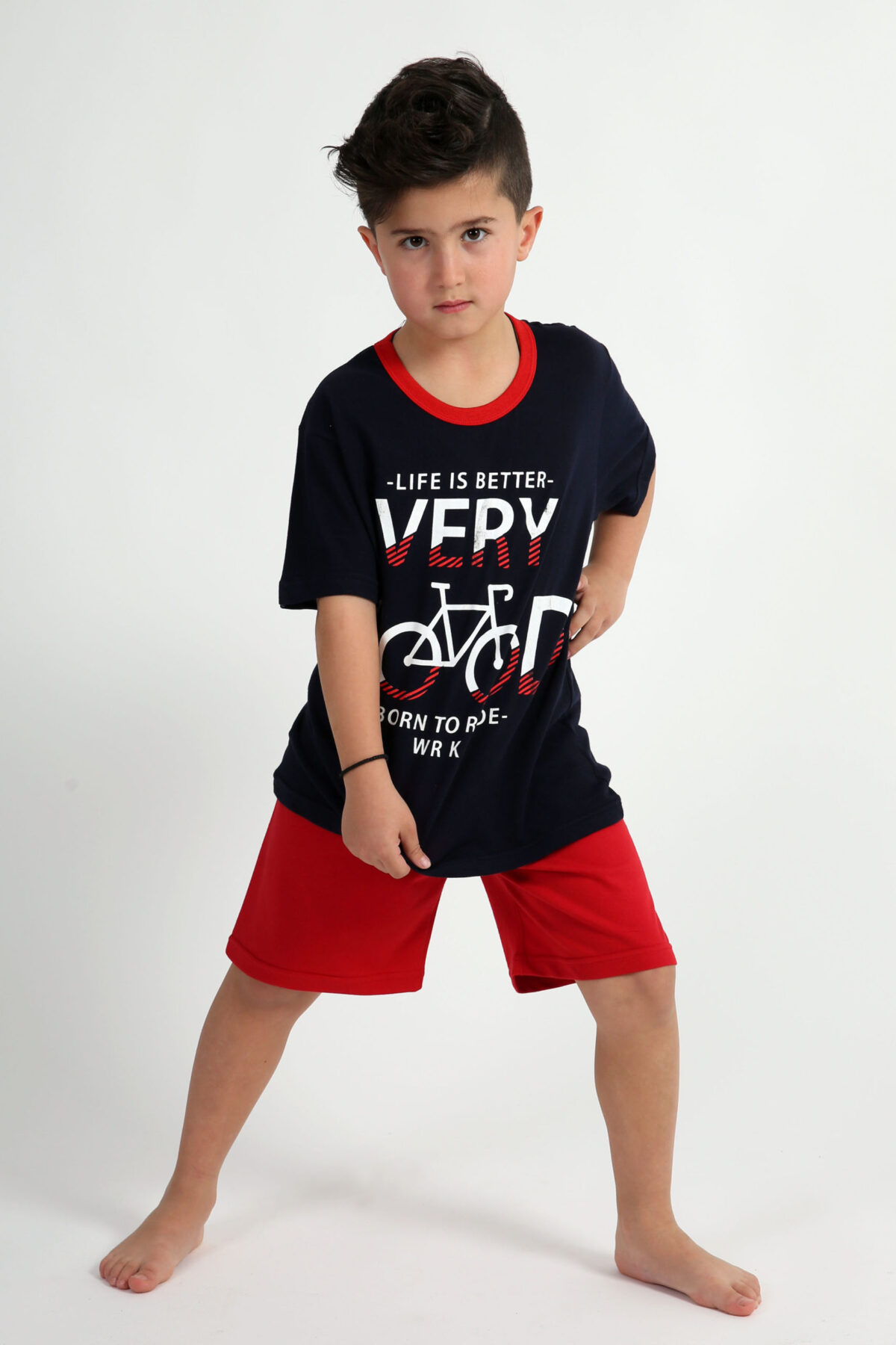 Παιδική Πιτζάμα Καλοκαιρινή Bike - Image 2