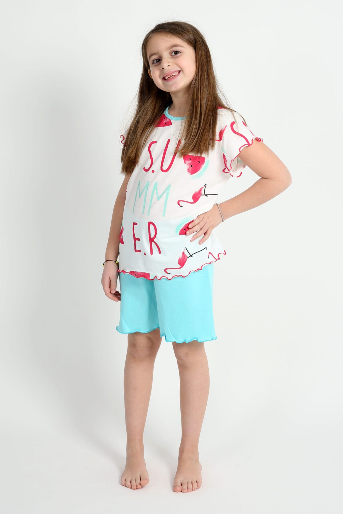 Παιδική Πιτζάμα Καλοκαιρινή Watermelon - Image 3
