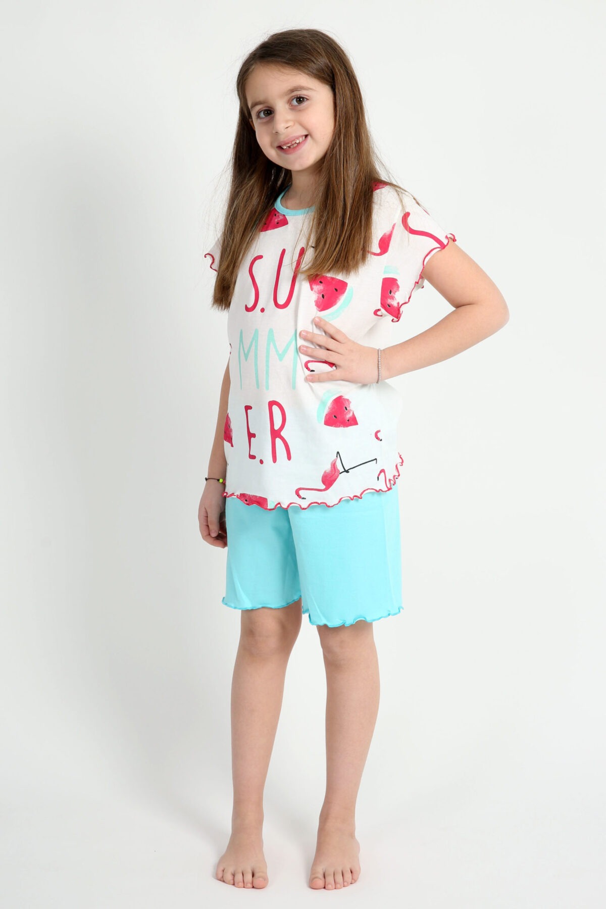Παιδική Πιτζάμα Καλοκαιρινή Watermelon - Image 2