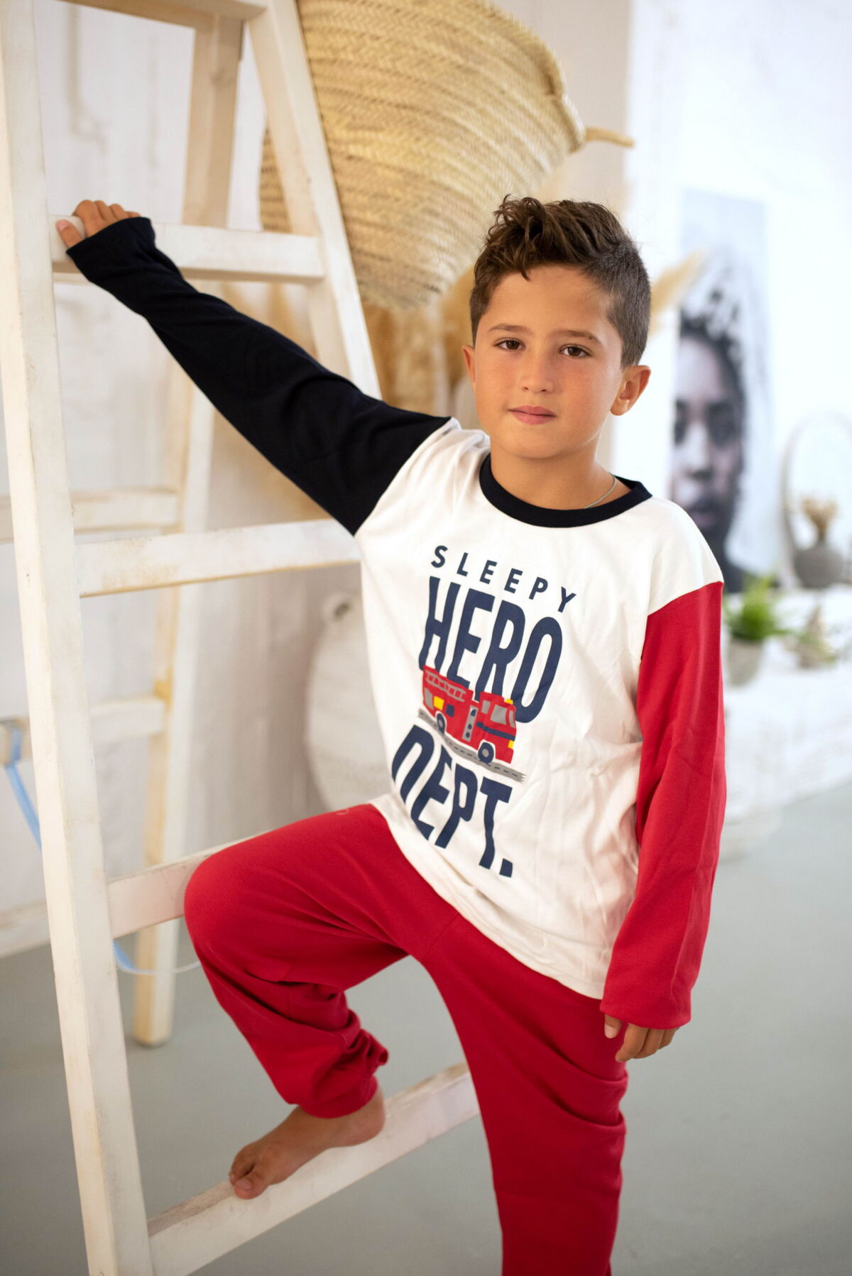 Παιδική Πιτζάμα Χειμωνιάτικη  Sleepy Hero - Image 1