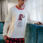 Ανδρική Πιτζάμα Χειμωνιάτικη Gnomies Man