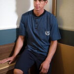 Ανδρική Πιτζάμα Καλοκαιρινή Happy Family Sum Plus Size