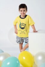 Παιδική Πιτζάμα Καλοκαιρινή Shark - Image 4