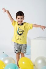 Παιδική Πιτζάμα Καλοκαιρινή Shark - Image 3