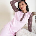 Γυναικείο Νυχτικό Χειμωνιάτικο Mini Me