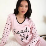 Γυναικείο Νυχτικό Χειμωνιάτικο Ready To Pop