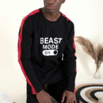 Ανδρική Πιτζάμα Χειμωνιάτικη  Beast Mode