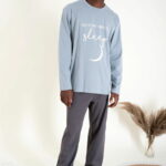 Ανδρική Πιτζάμα Χειμωνιάτικη  We Don't Need To Sleep