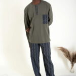 Ανδρική Πιτζάμα Χειμωνιάτικη  Καρό Πατιλέτα