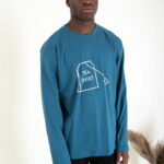 Ανδρική Πιτζάμα Χειμωνιάτικη  Tea Shirt