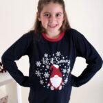 Παιδική Πιτζάμα Χριστουγεννιάτικη Let It Snow Kids