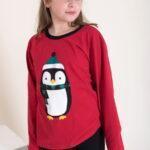 Παιδική Πιτζάμα Χειμωνιάτικη Πιγκουίνος