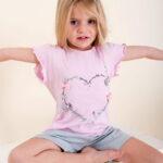 Παιδική Πιτζάμα Καλοκαιρινή Hearts And Bows