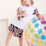 Παιδική Πιτζάμα Καλοκαιρινή Giraffe