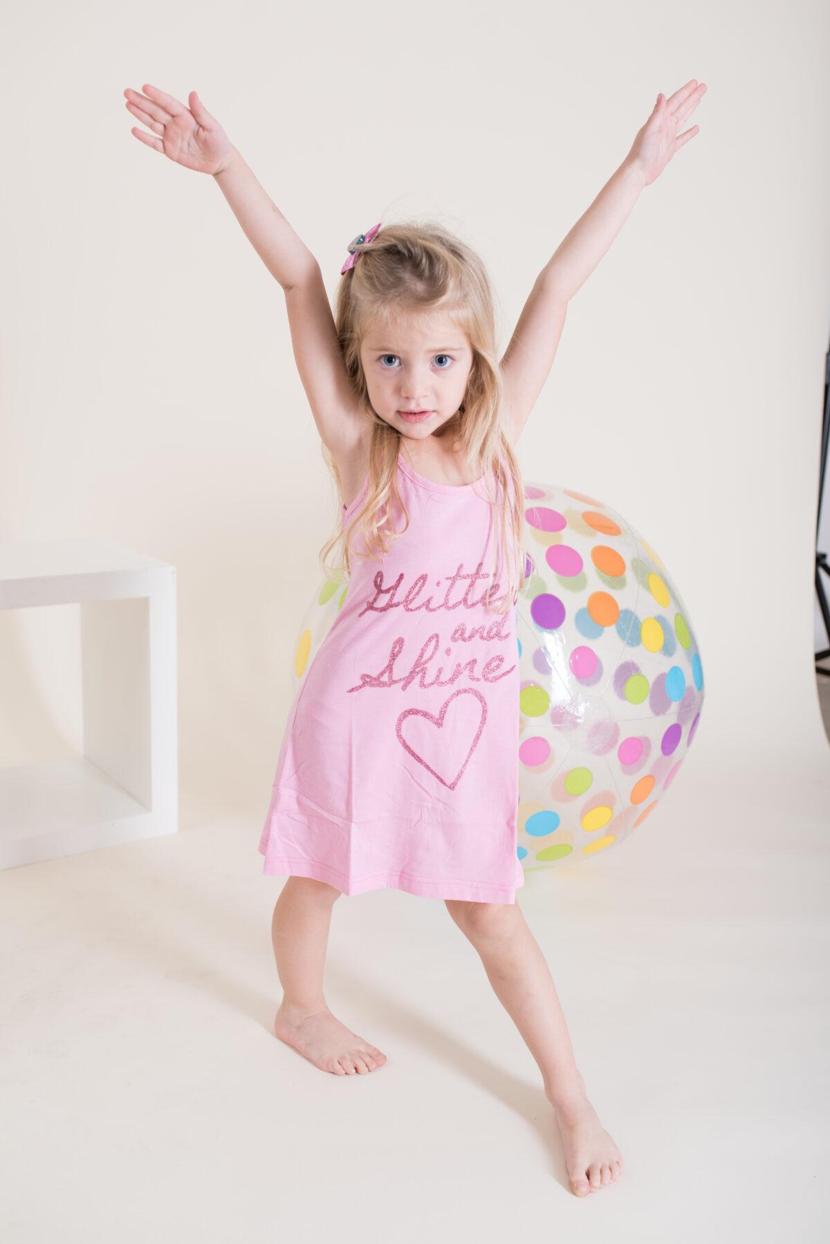 Παιδικό Νυχτικό Καλοκαιρινό Glitter And Shine - Image 3