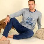 Ανδρική Πιτζάμα Χειμωνιάτικη Still Wild