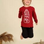 Παιδική Πιτζάμα Χειμωνιάτικη  Need More Milk