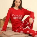 Γυναικεία Πιτζάμα Χριστουγεννιάτικη Merry Christmas