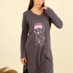 Γυναικείο Νυχτικό Χειμωνιάτικο Let Me Sleep