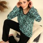 Γυναικεία Πιτζάμα Χειμερινή Flowy