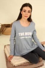 Γυναικεία Πιτζάμα Χειμωνιάτικη The Mom - Image 5