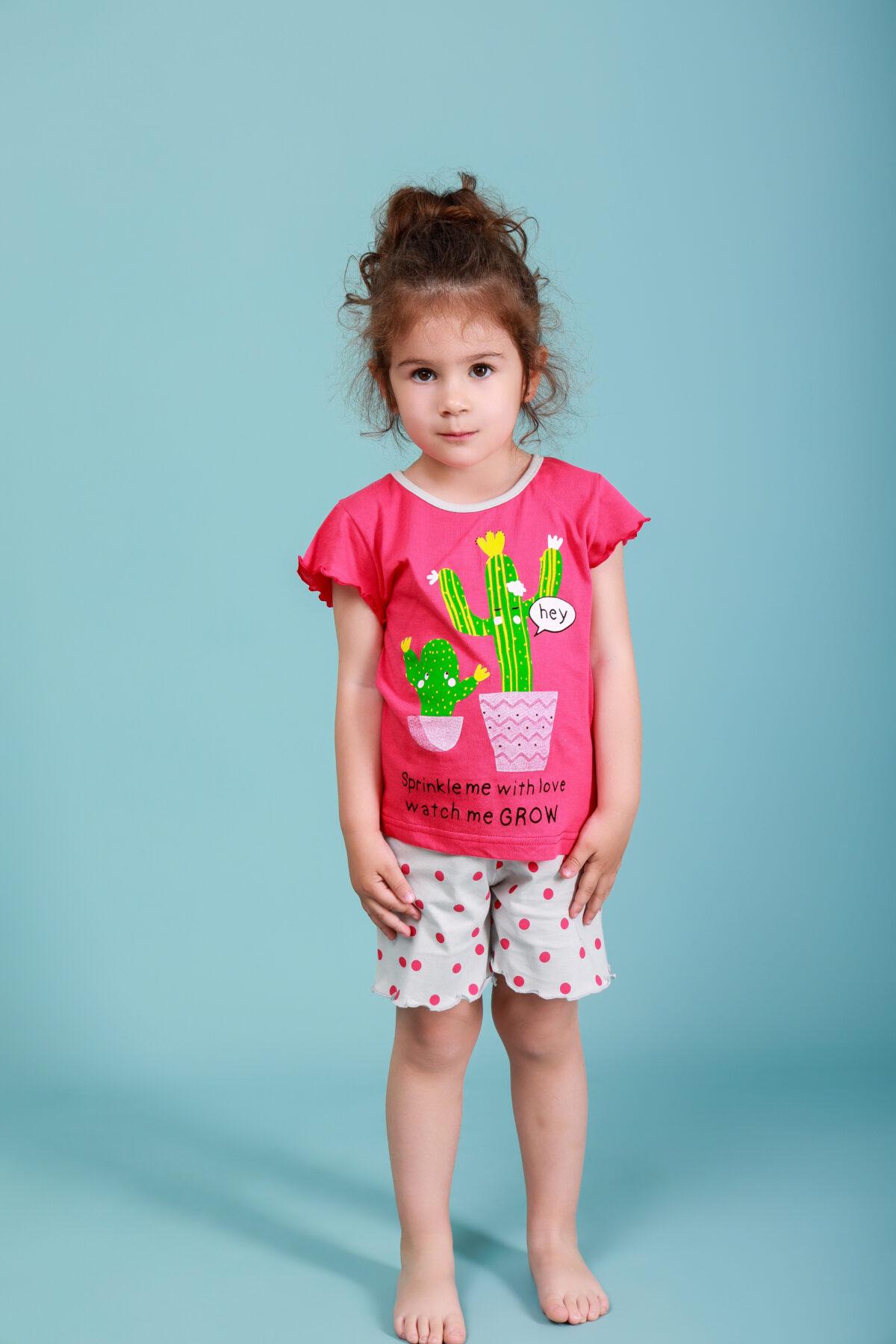 Παιδική Πιτζάμα Καλοκαιρινή Κάκτος - Image 4