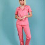 Γυναικεία Πιτζάμα Καλοκαιρινή Melody 24 Μακρύ Παντελόνι Plus size