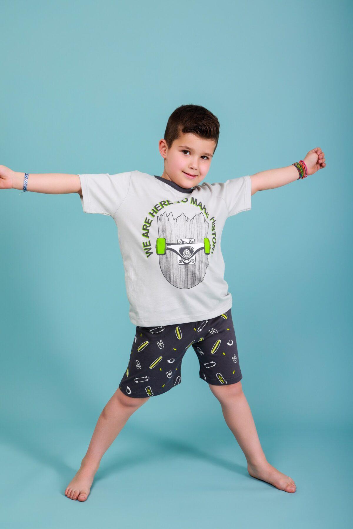 Παιδική Πιτζάμα Καλοκαιρινή Skate - Image 3