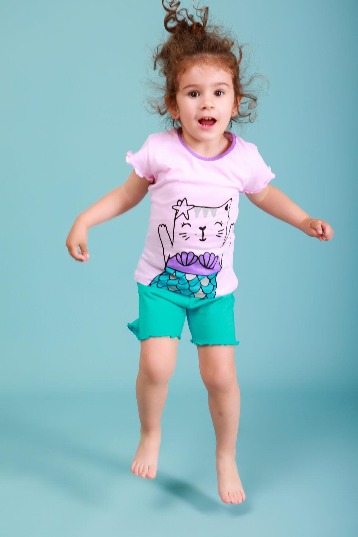 Παιδική Πιτζάμα Καλοκαιρινή Γοργονάτα - Image 2