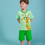 Παιδική Πιτζάμα Καλοκαιρινή Καμηλοπάρδαλη