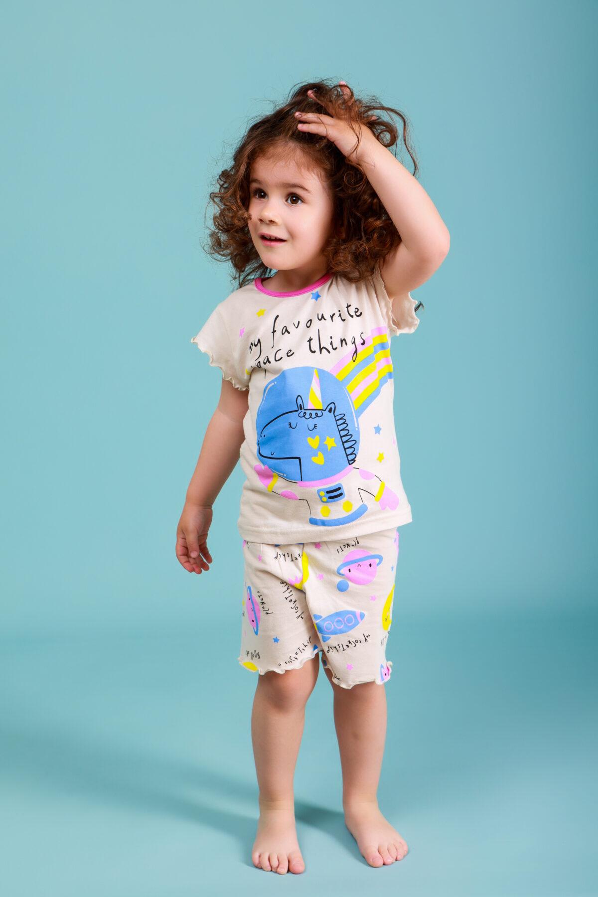 Παιδική Πιτζάμα Καλοκαιρινή Favourite Space - Image 3