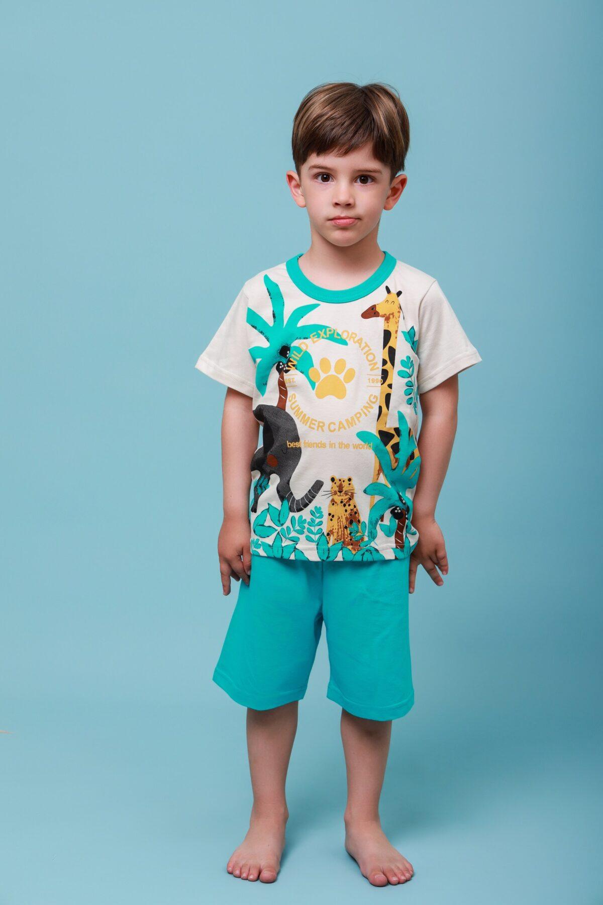 Παιδική Πιτζάμα Καλοκαιρινή Wild Exploration - Image 4