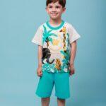 Παιδική Πιτζάμα Καλοκαιρινή Wild Exploration