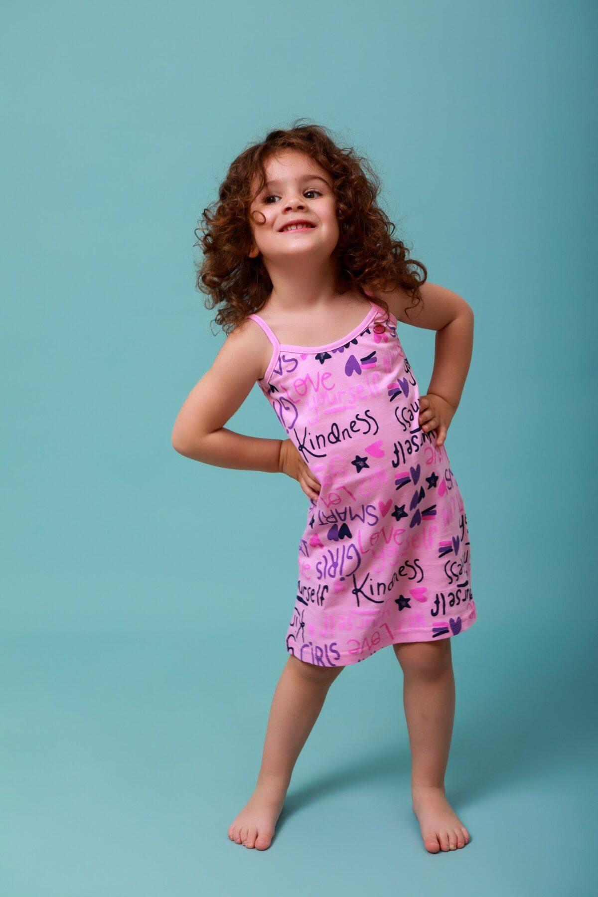 MO6A8799_resized Παιδικό Νυχτικό Καλοκαιρινό Kindness - Image 1