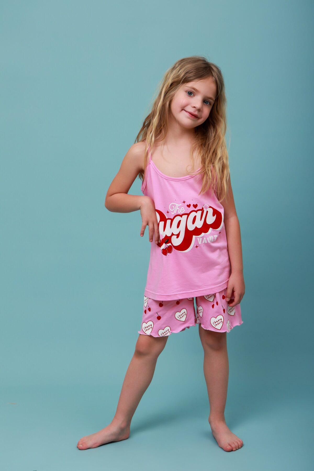 MO6A8841_resized Παιδική Πιτζάμα Καλοκαιρινή Sugar - Image 1