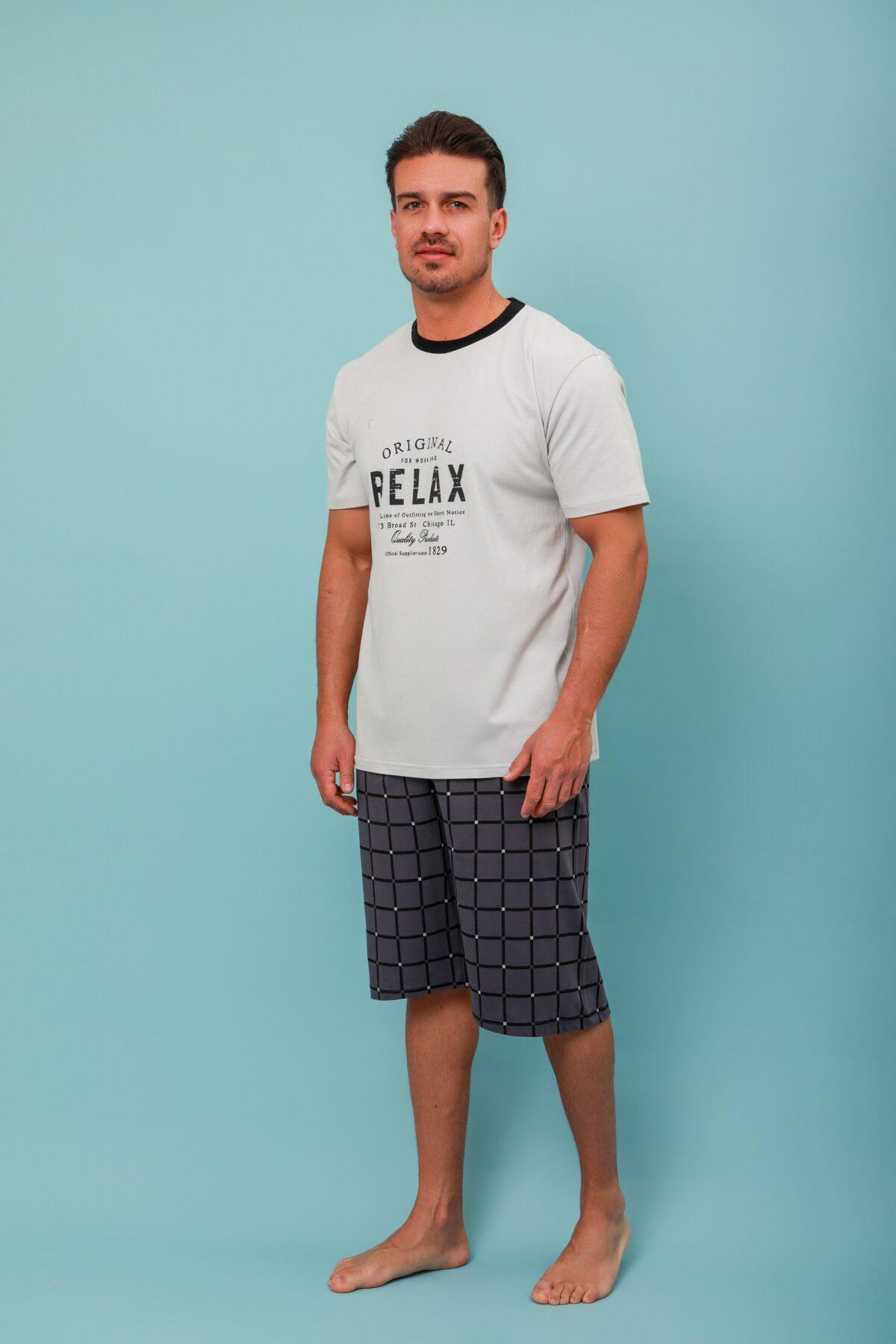 Ανδρική Πιτζάμα Καλοκαιρινή Relax - Image 4