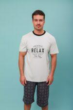 Ανδρική Πιτζάμα Καλοκαιρινή Relax - Image 2