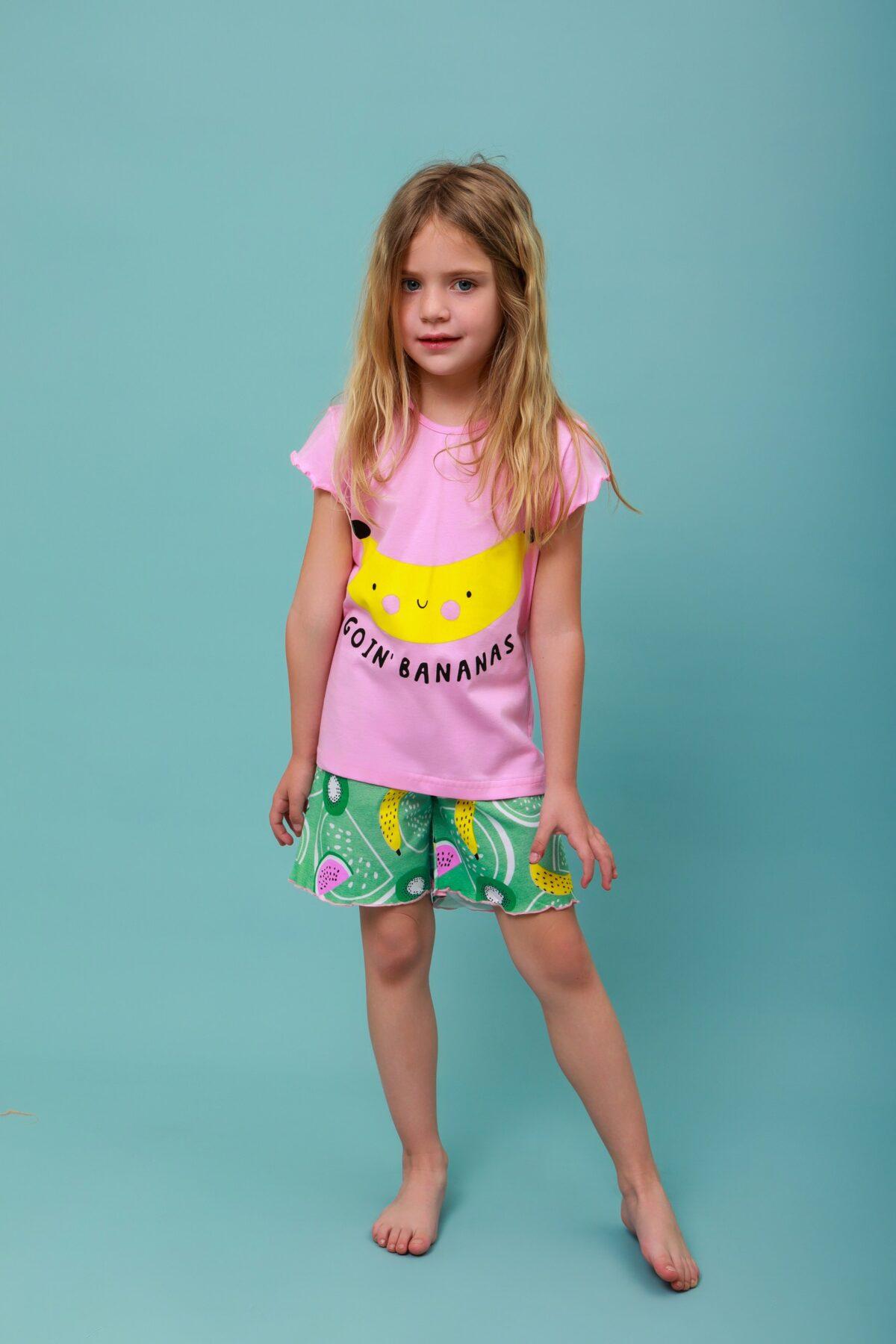 Παιδική Πιτζάμα Καλοκαιρινή Βanana - Image 2