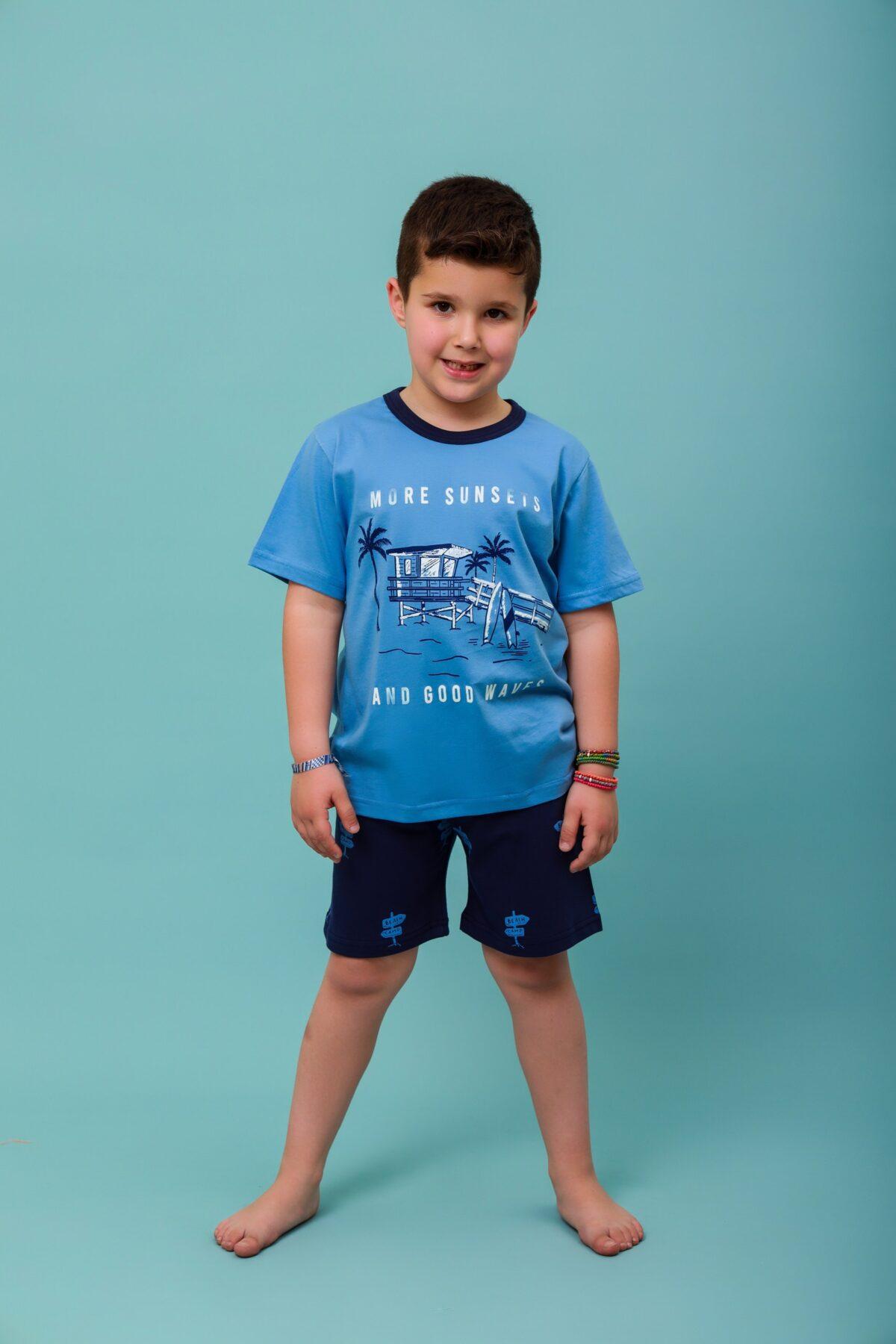 Παιδική Πιτζάμα Καλοκαιρινή Sunset - Image 3