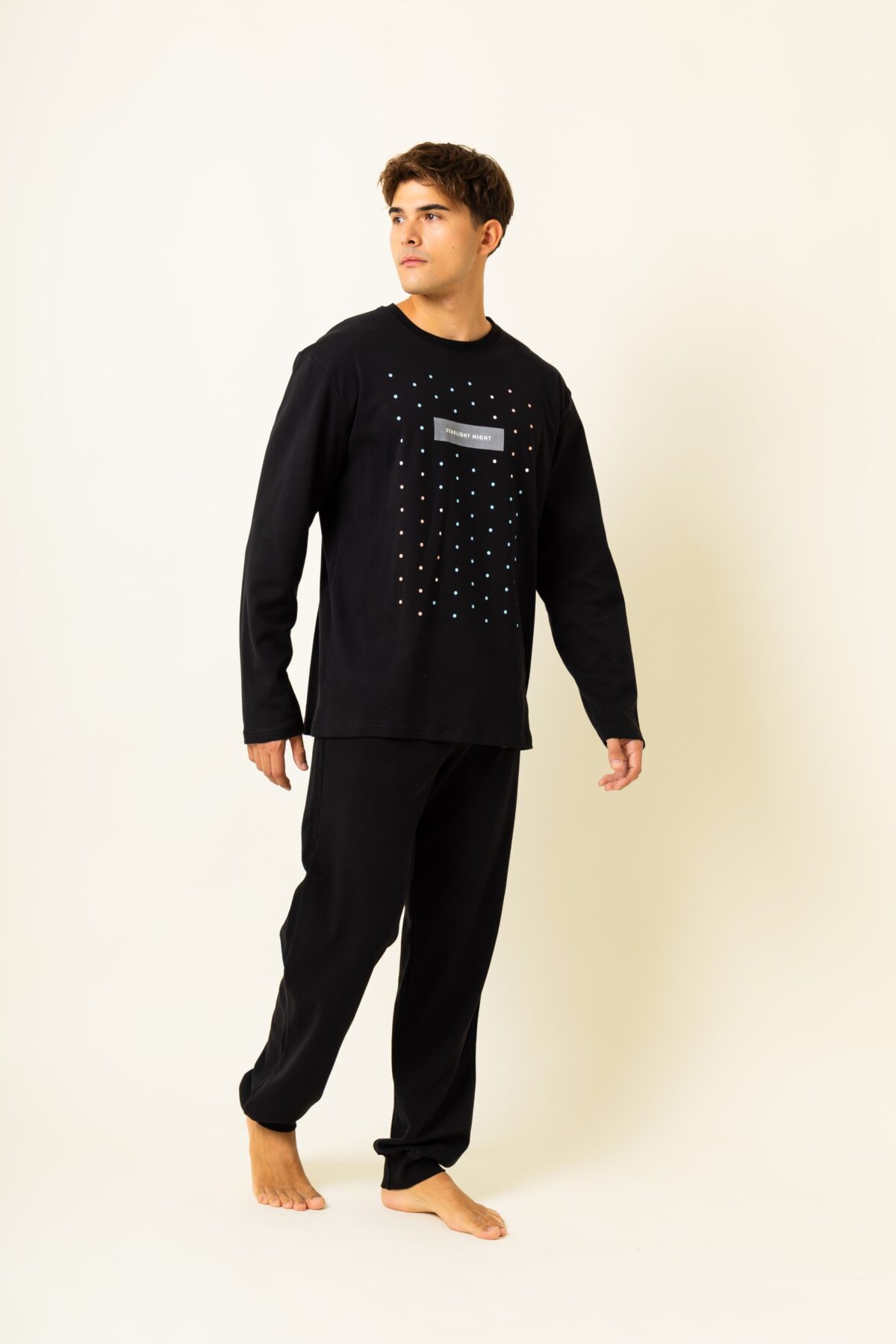 Ανδρική Πιτζάμα Πατιλέτα πουά - Image 2