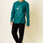 Ανδρική Πιτζάμα Χειμωνιάτικη Unlock me