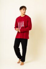 Ανδρική Πιτζάμα Χειμωνιάτικη Keys - Image 2