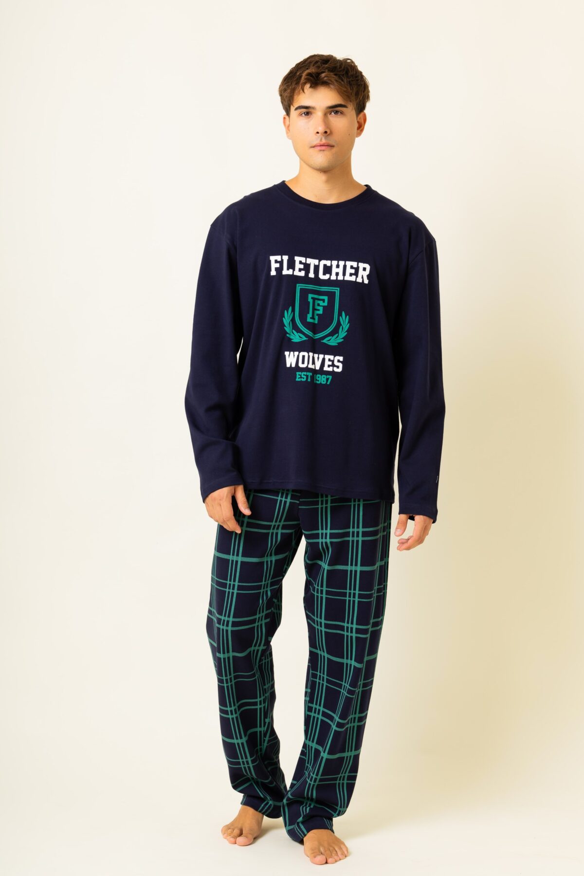 Ανδρική Πιτζάμα Χειμωνιάτικη Fletcher - Image 3