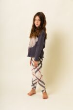 Παιδική Πιτζάμα Χειμωνιάτικη  Καρό Αρκούδος - Image 2