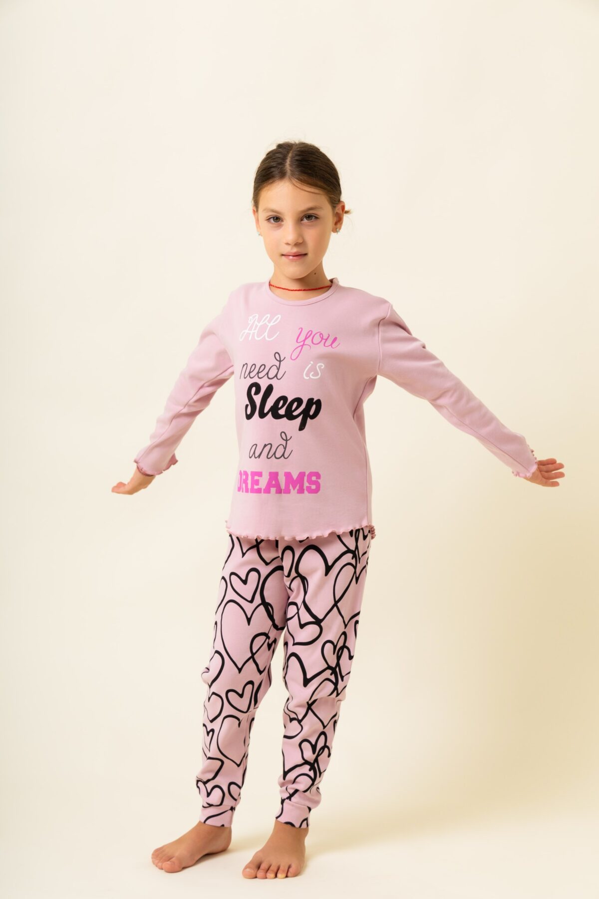 Παιδική Πιτζάμα Χειμωνιάτικη All you need is sleep - Image 2