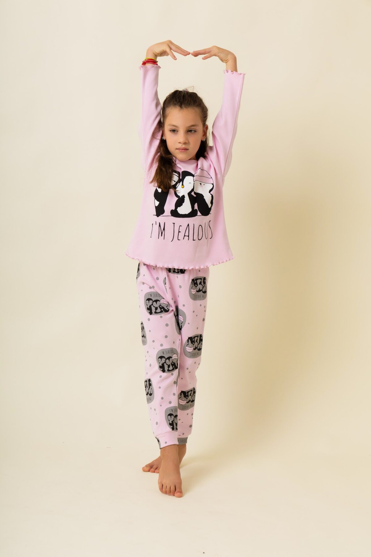 Παιδική Πιτζάμα Χειμωνιάτικη Πιγκουίνος - Image 2