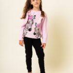 Παιδική Πιτζάμα Χειμωνιάτικη  Ζέβρα