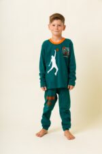 Παιδική Πιτζάμα Χειμωνιάτικη Basketball - Image 2
